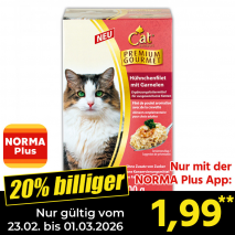 Nur mit der NORMA Plus App günstiger: »Premium Hühnchenfilet«