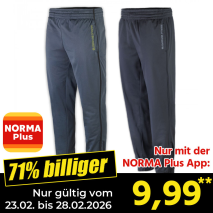 Nur mit der NORMA Plus App günstiger: »Trikot-Sport-Hose«