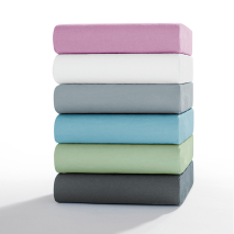 Mikrofaser-Interlock-Spannbetttuch