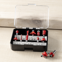 Fräsbit-Set 12-tlg.