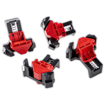 Rechtwinklige Klemmen 4-tlg.