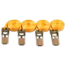 XXL-Spanngurte mit Ratsche 4-tlg.