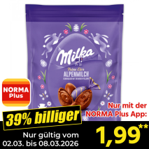 Nur mit der NORMA Plus App günstiger: »Feine Eier«