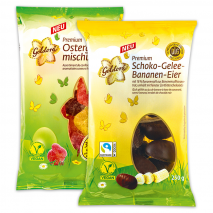 Produktbild »Premium Ostergelee Mischung / Schoko-Gelee-Bananen-Eier«