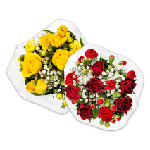 Produktbild »Rosen-Nelken-Strauß«