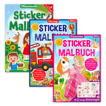 Sticker Malbuch