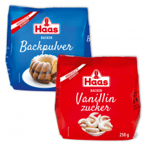 Produktbild »Vanillinzucker / Backpulver«