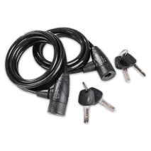 Produktbild »Spiralkabelschloss 2er-Set«