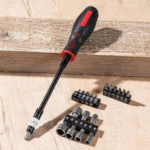Produktbild »Flexibler Schraubendreher inkl. Bit-Set 20-tlg.«