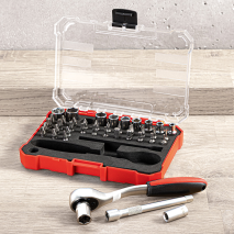 Produktbild »Ratschen- und Bit-Set 41-teilig«