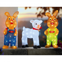 LED-Acryl-Osterfigur