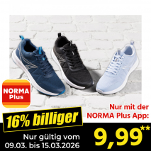Nur mit der NORMA Plus App günstiger: »Ultralight-Sportschuhe«
