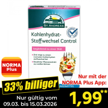 Kohlenhydrat-Stoffwechsel Control