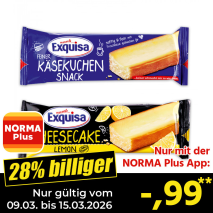 Käsekuchen Snack