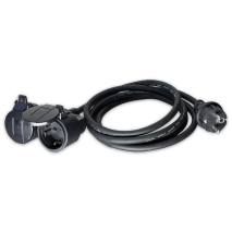 Gummikabel 20 m mit Doppelkupplung