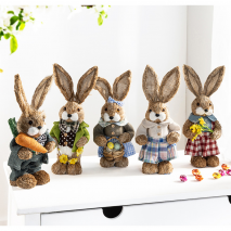 Hochwertiger Deko-Strohhase