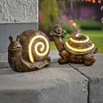LED-Solar-Schnecke /-Schildkröte