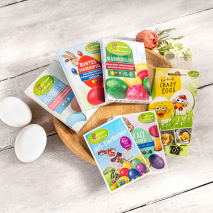 Eierfarben und -sticker