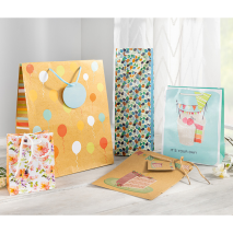 Flaschen- und Geschenktüten Frühling