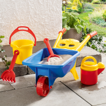 Schubkarre mit Zubehör 5-tlg.