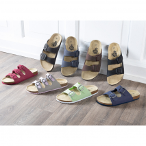 Tieffußbett-Pantoletten