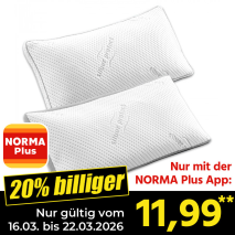 Komfort-Schlafkissen
