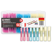 Stoßverbinder mit Schrumpfschlauch-Set 85-tlg.