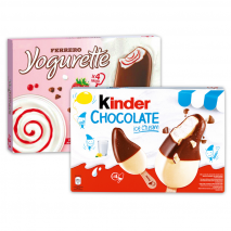 Kinder Schokolade Eis / Yogurette Eis
