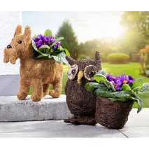 Kokos-/ Naturfaser-Pflanztiere