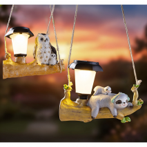 LED-Solar-Hängetier