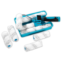 Mikrofaser-/ Schaumstoff- oder Polyesterrollen-Set 12-tlg.