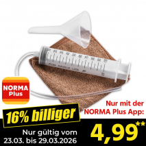 Nur mit der NORMA Plus App günstiger: »Ölwechsel-Kit 3tlg.«