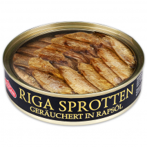 Sprotten in Rapsöl