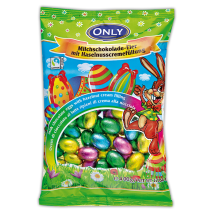 Milchschokolade-Eier groß oder klein