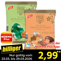 Edel-Nougat-Spezialitäten