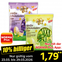 Weiße Schokoladen-Eier