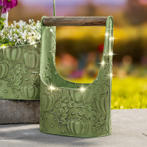 LED-Solar-Blumenkübel