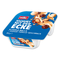 Joghurt mit der Ecke