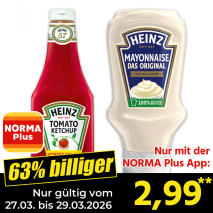Tomato Ketchup oder Mayonnaise