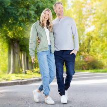 Sweat Denim Jogg-Jeans