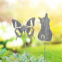 Produktbild »Blumentopfstecker in Edelstahloptik«