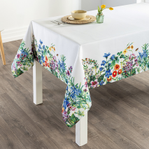 Leinenoptik-Tischdecke