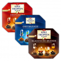 Edle Tropfen in Nuss