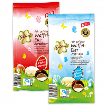 Produktbild »Fein gefüllte Waffel-Eier«