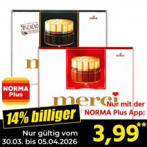 Nur mit der NORMA Plus App günstiger: »Vielfalt«