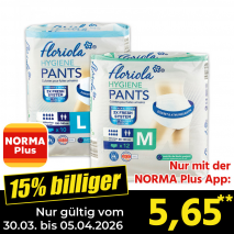 Nur mit der NORMA Plus App günstiger: »Hygiene Pants«