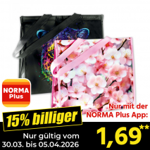 Nur mit der NORMA Plus App günstiger: »Thermotragetasche«