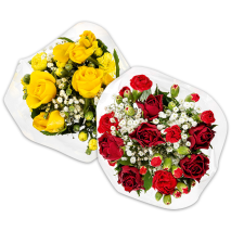 Produktbild »Rosen-Nelken-Strauß«
