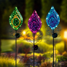 LED-Solar-Pfauenauge