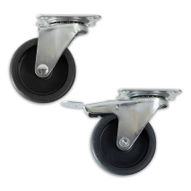 Transportrollen Hart 4er-Set